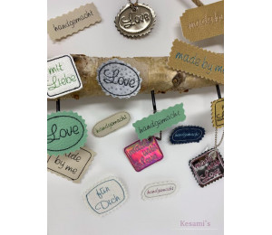 Stickserie - 95 Handmade Tags Labels